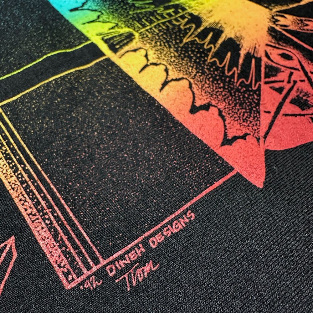 VTG Hanes 50/50 Single Stitch XL Navajo Dineh Thom Wheeler 1992 Graphic Art Tee - Picture 3 of 14